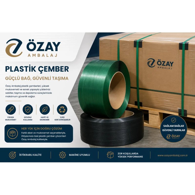 Plastik Çember Fiyatları ve Çeşitleri | Özay Ambalaj