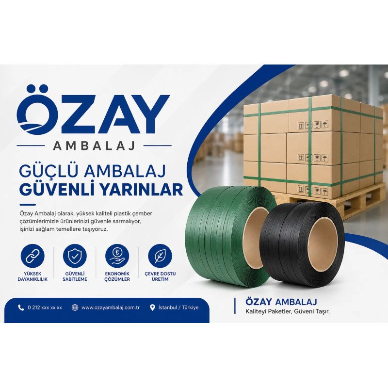 Uygun Fiyatlı Plastik Çember Çeşitleri - Özayambalaj