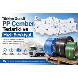Türkiye Geneli PP Çember Tedariki ve Hızlı Sevkiyat - Özayambalaj