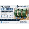 Polyester Şerit Çember 12-16-19 Pet Çember Satışı