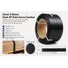 12mm 080mm Siyah PP Palet Germe Çemberi